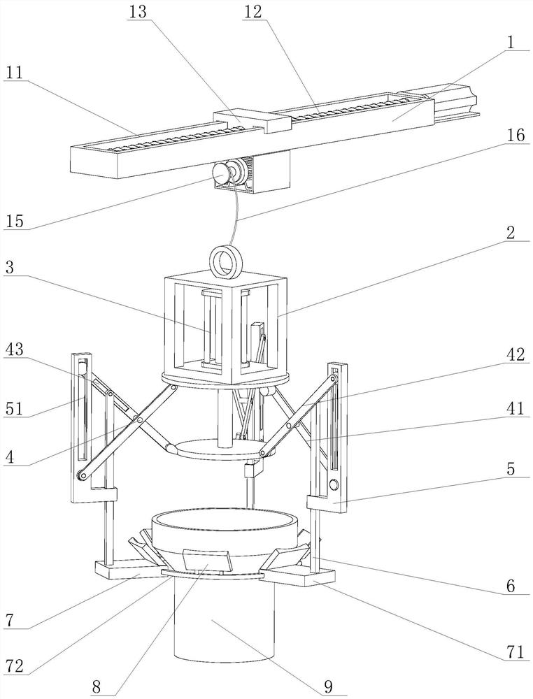 An automated lifting fixture