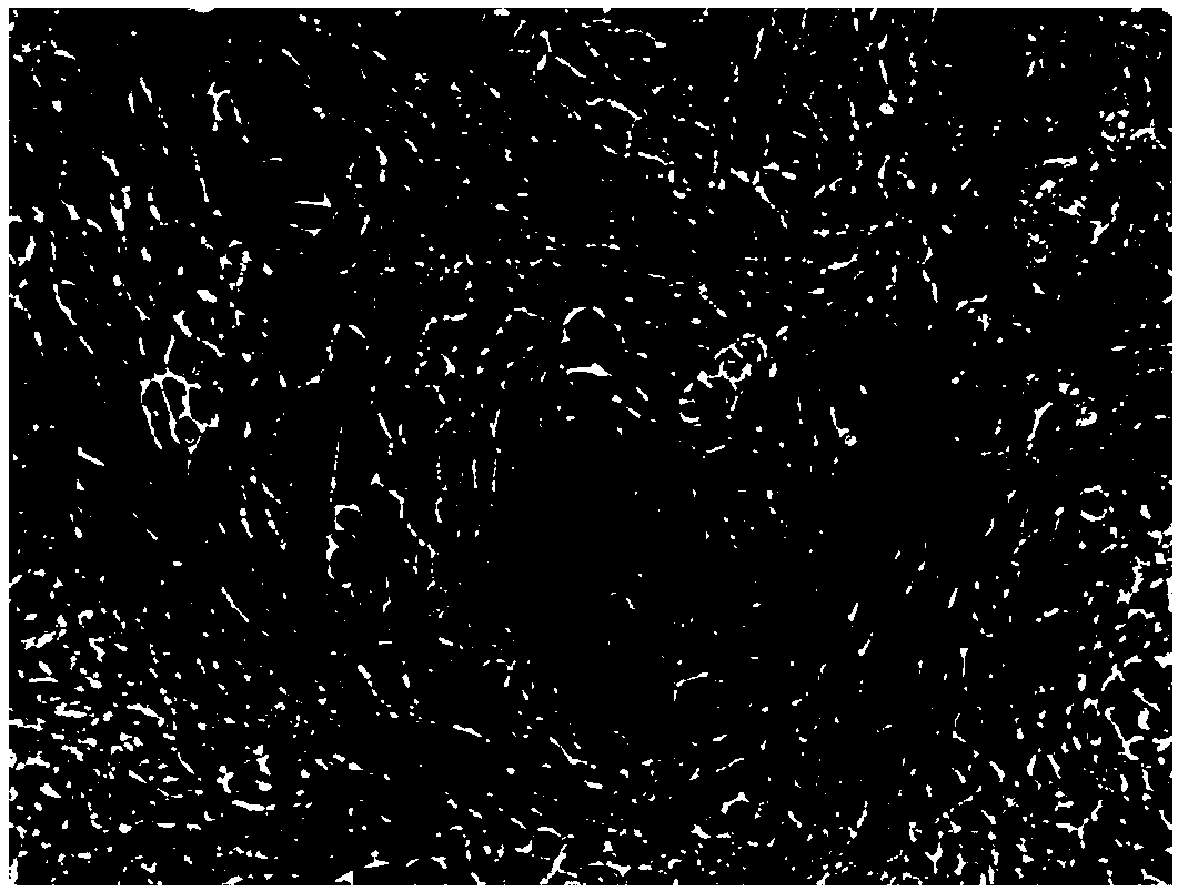 Culture medium for inducing directional differentiation of human embryonic stem cells into liver-like tissue, inducing method and application