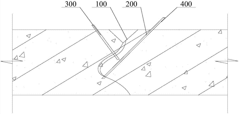 Leaking stoppage and reinforcement method for traffic tunnel cracks in vibration and disturbance environments