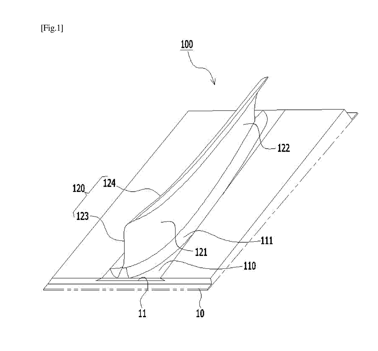 Cantilevered vane and gas turbine including the same