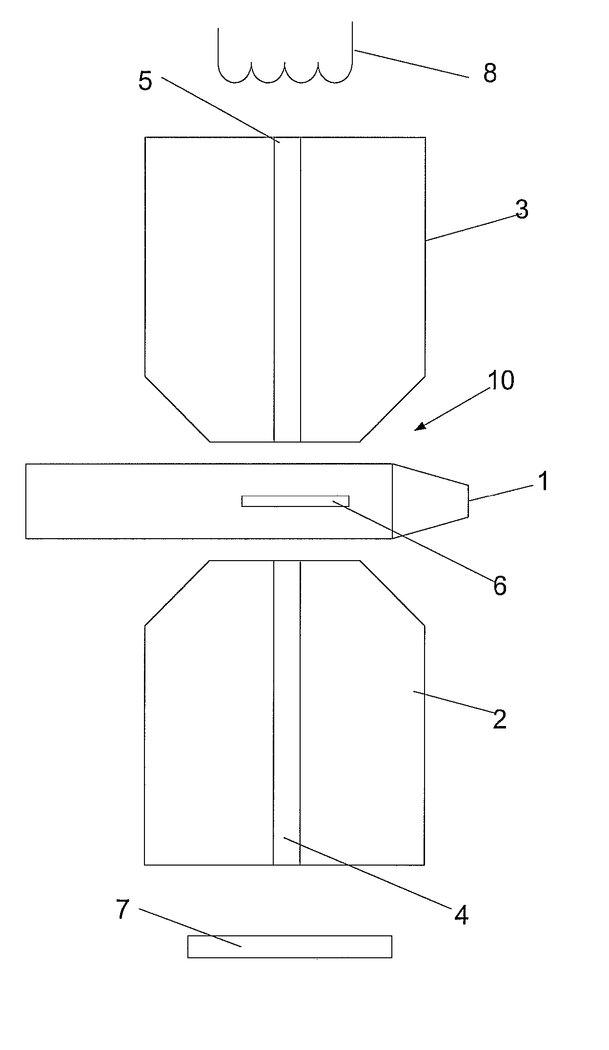 Microfabricated cantilever chip