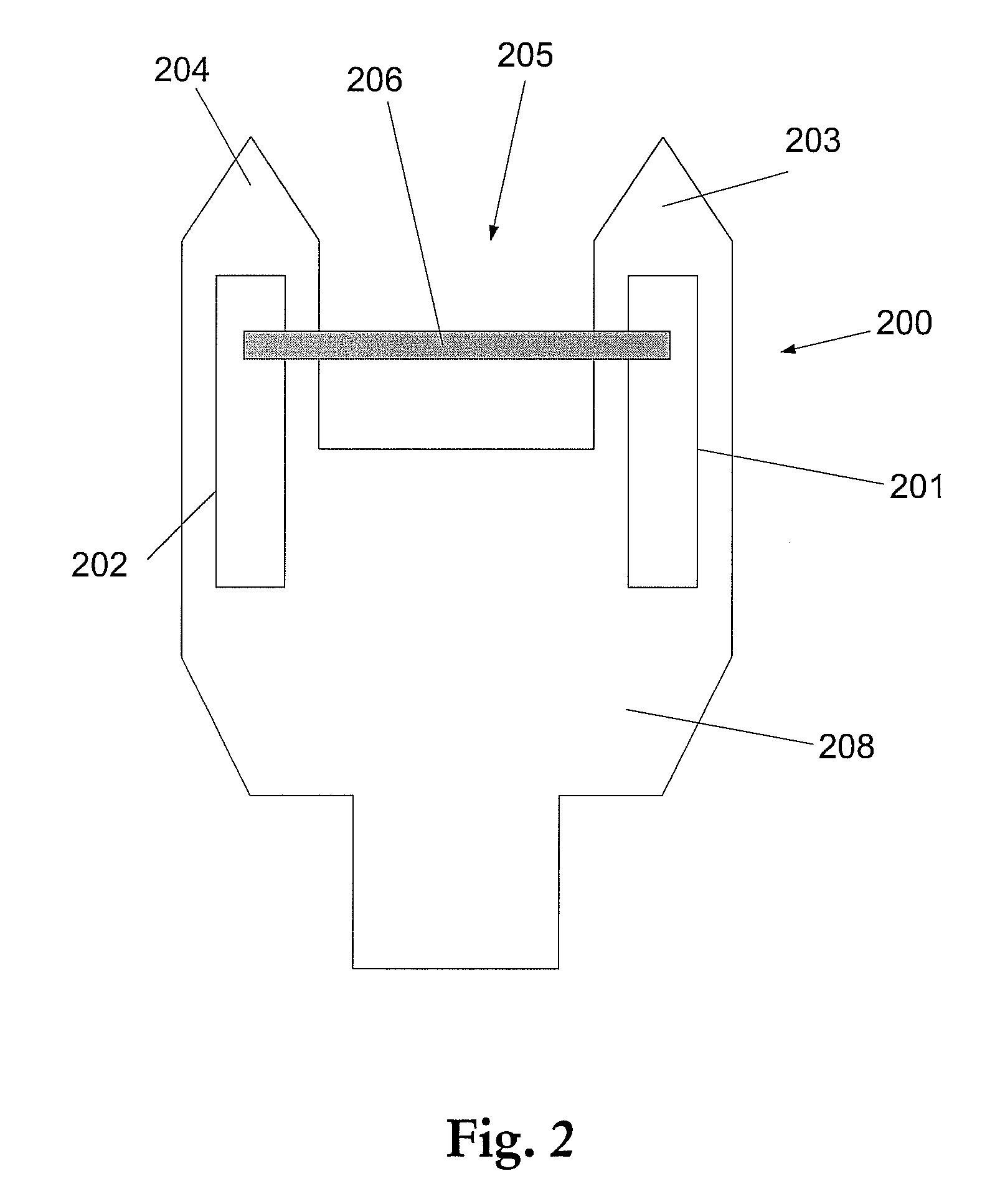 Microfabricated cantilever chip