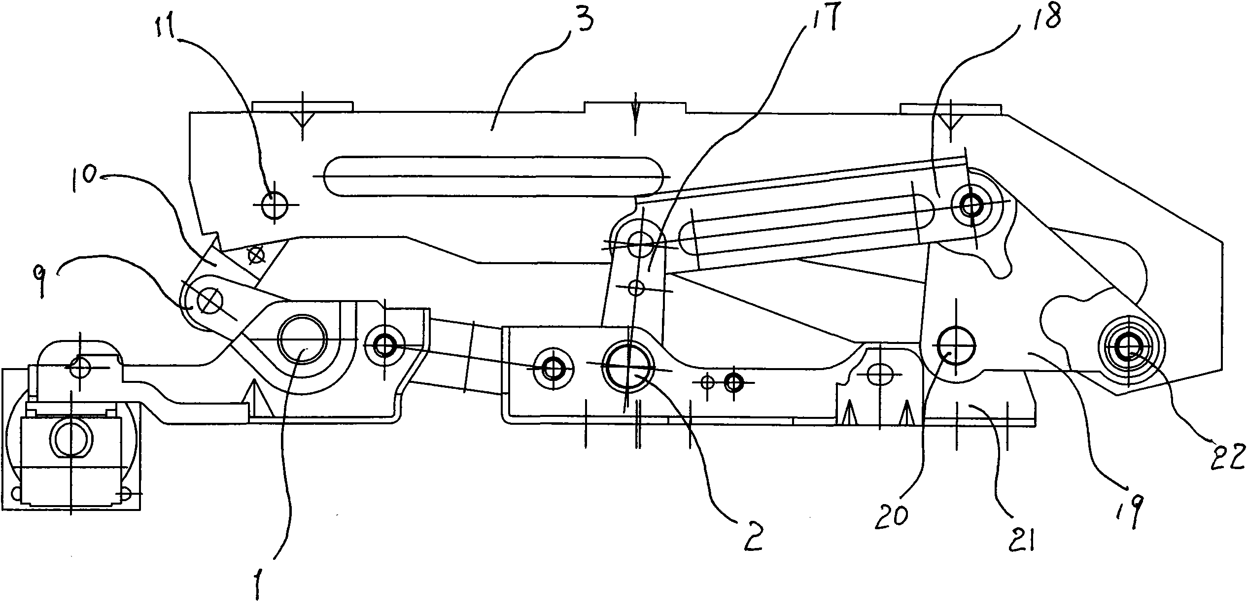 Seat frame mechanism capable of adjusting sitting posture