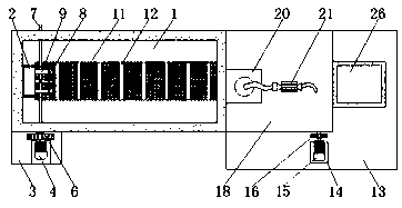 Quench cleaning device for bearing ring assembly