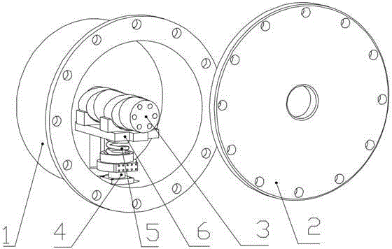 Machine safety variable-rigidity elastic joint and rigidity adjustment method