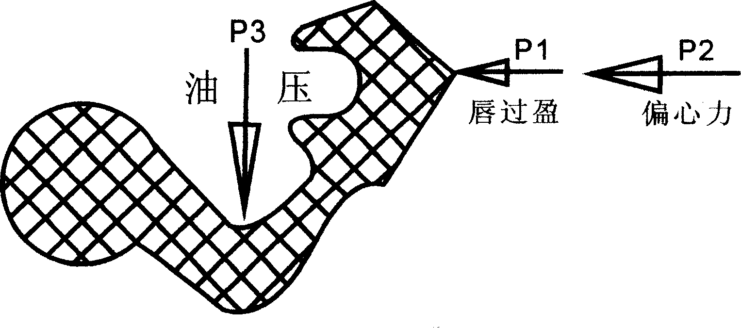 High-pressure synchronous oil seal special for sterm axle of ocean ship