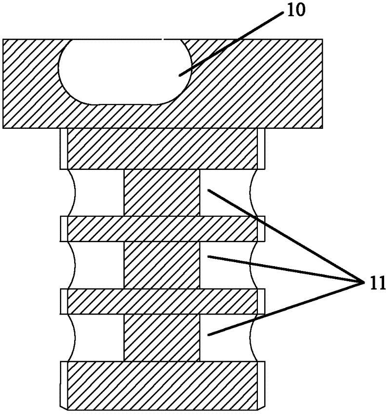 Adjustable artificial cervical vertebra and intervertebral connecting complex