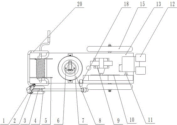 Wheel barrow high-pressure static sprayer