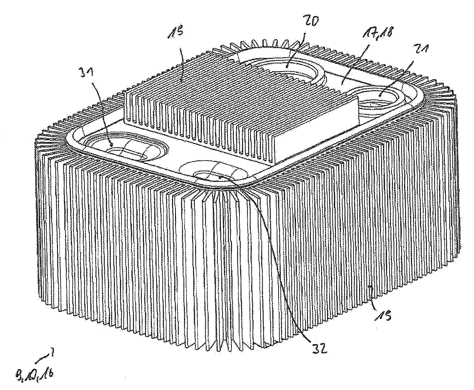 System for a motor vehicle for heating and/or cooling a battery and a vehicle interior