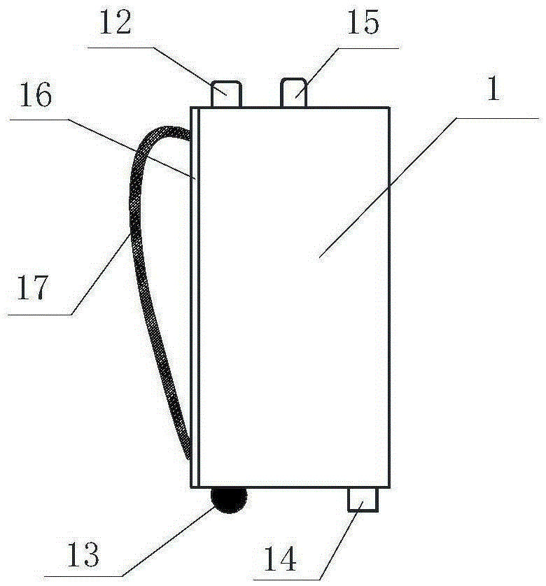 Pressure-adjustable type mini life saving machine