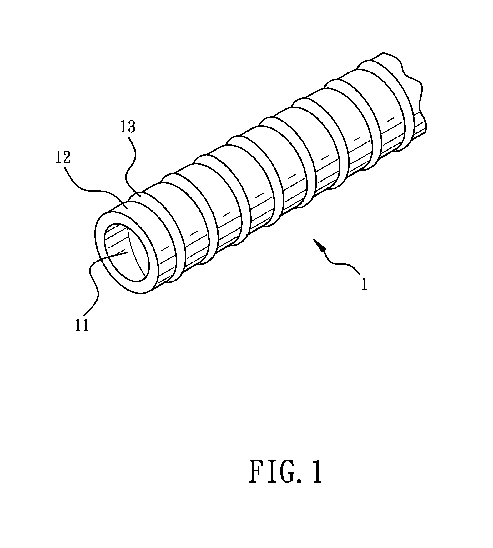 Tube structure for bicycle cable