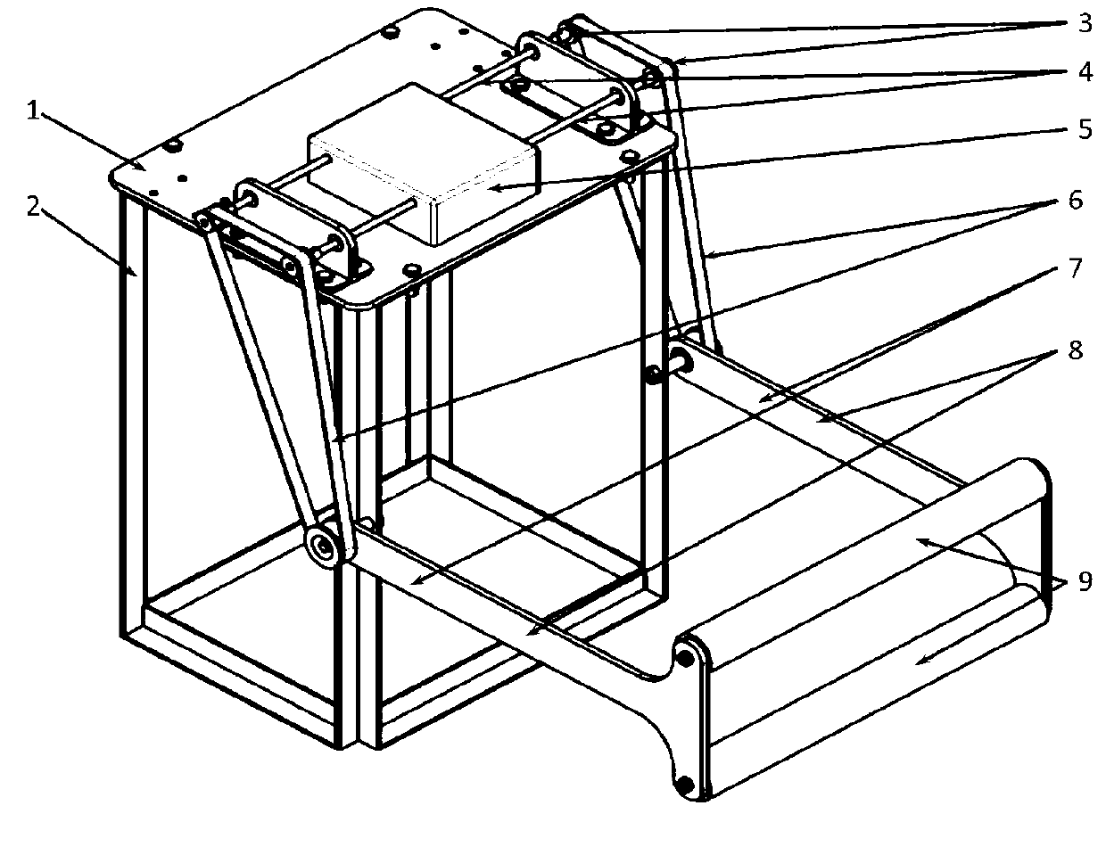 Vortex-induced vibration and lift force hybrid type flow power generating device