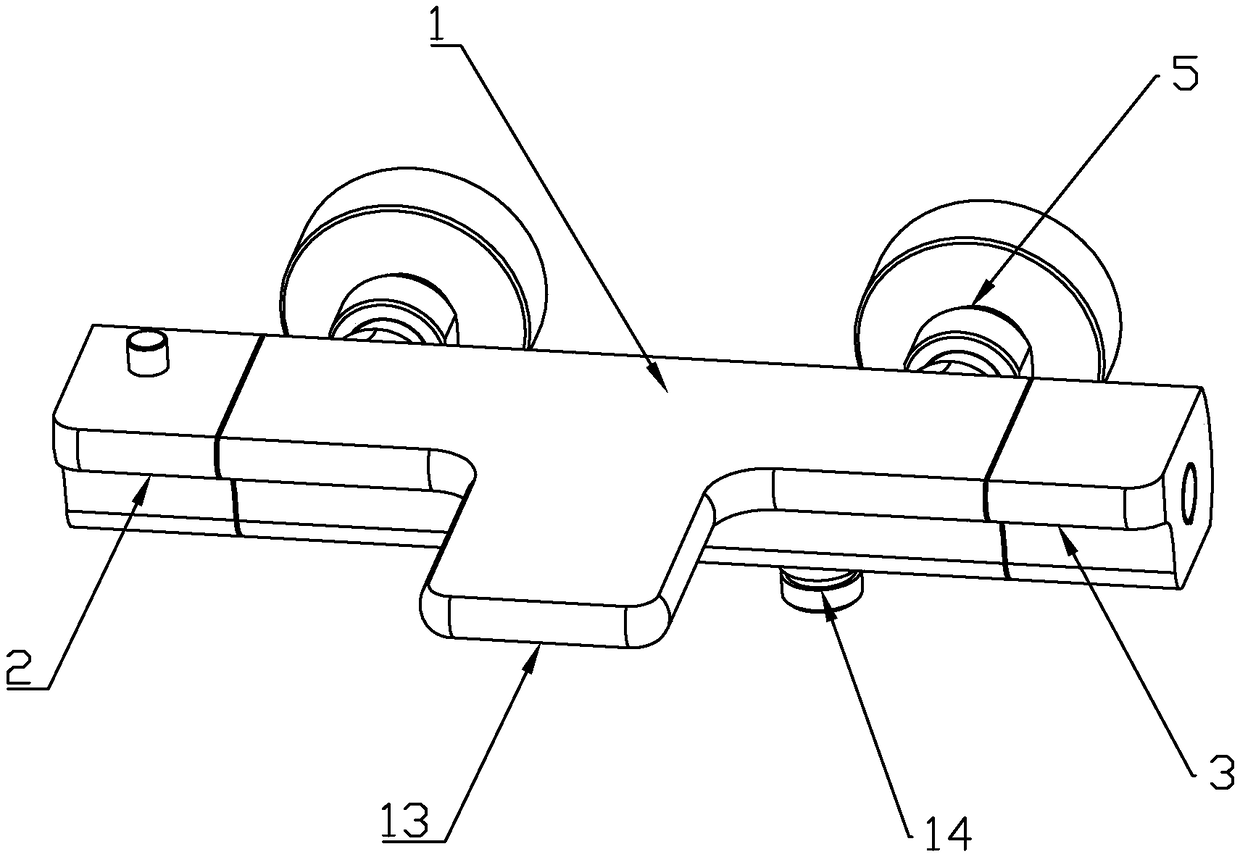 Novel constant-temperature shower faucet