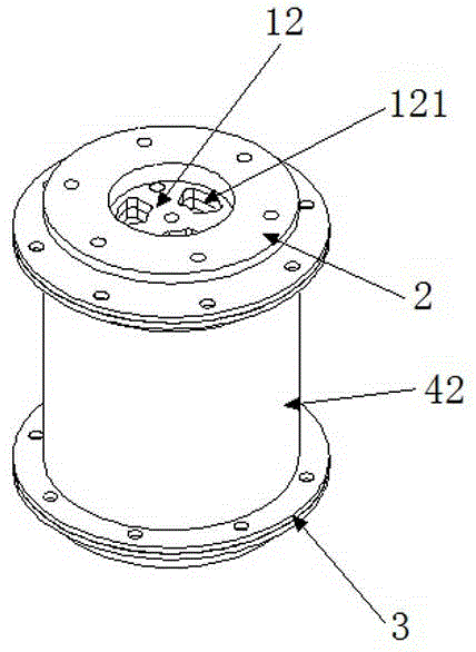 Passive damping device for solar panel