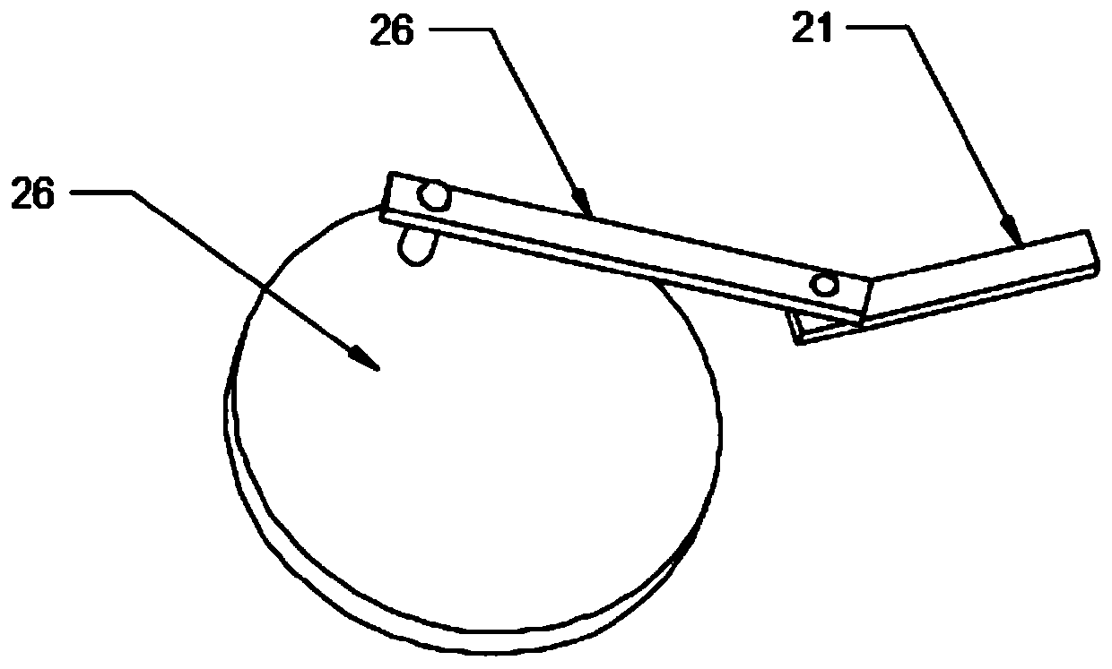 Sand screening device for constructional engineering