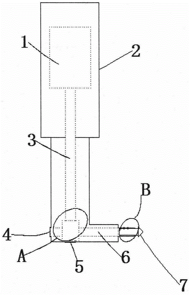 In-pipe circular hole chamfering machine