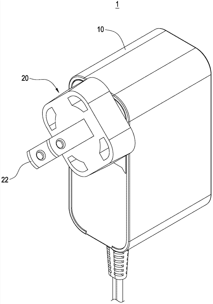 Plug detachable multi-directional power supply