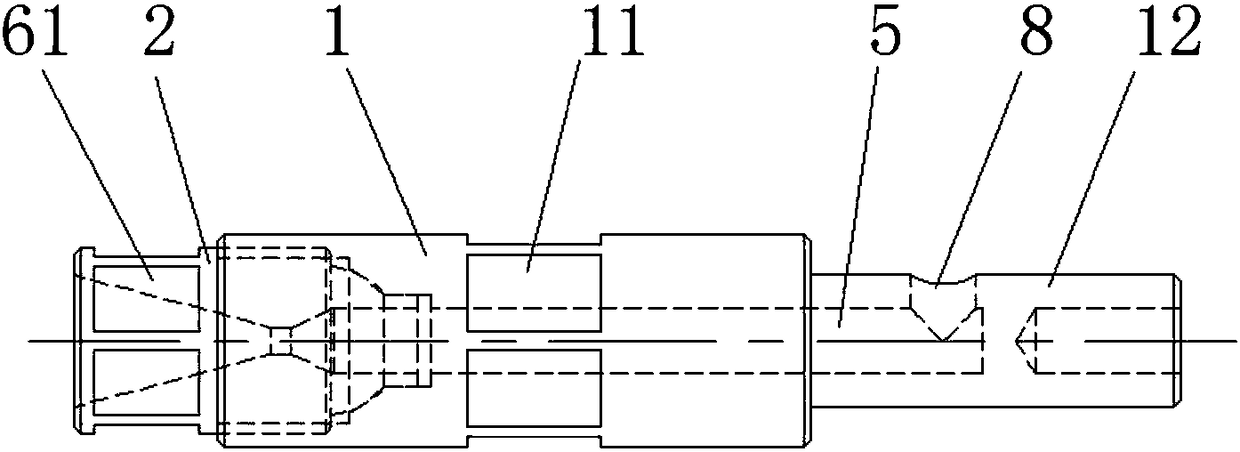 Supersonic speed anode subassembly for electrically exciting laser discharge tube