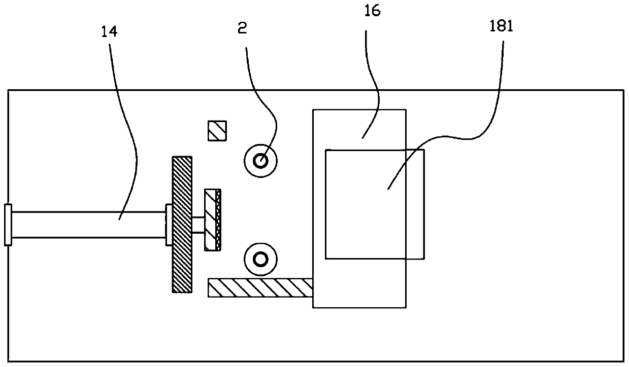 Conveying and blanking mechanism of emulsion bottle packaging boxes