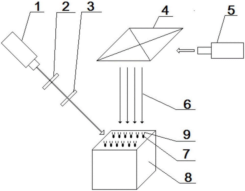 System and method of constructing atom cooling-used two-dimensional nano local light field