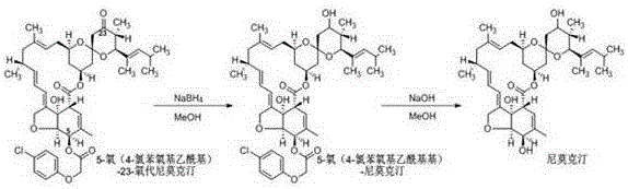 Method for preparing high-content nemadectin