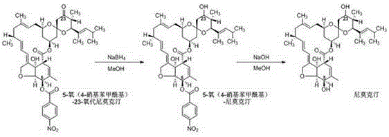 Method for preparing high-content nemadectin