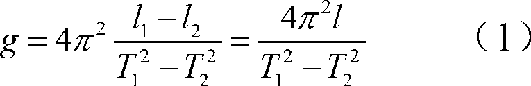 Simple-pendulum absolute gravimeter based on two-point fixed differential measurement