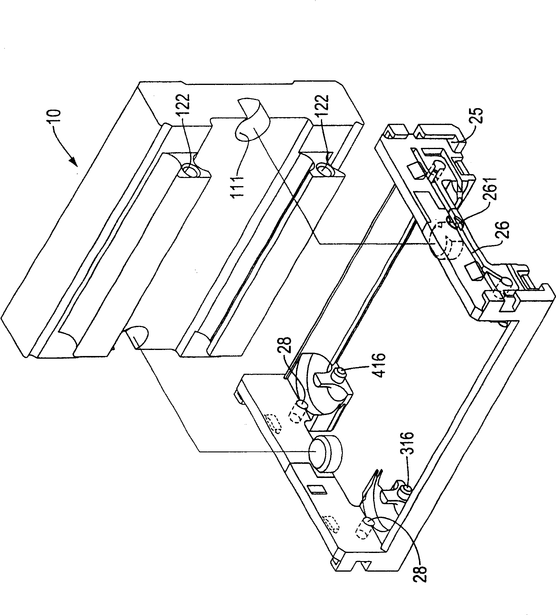 Slide block device of linear sliding rail