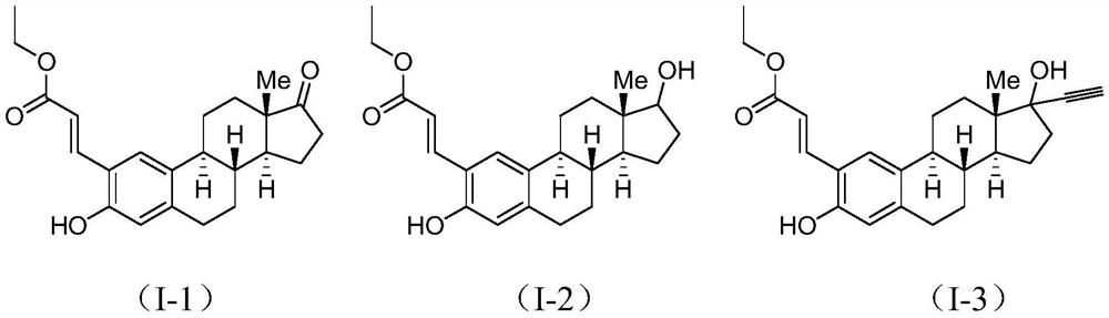 A kind of olefinated estrogen compound and its preparation and application