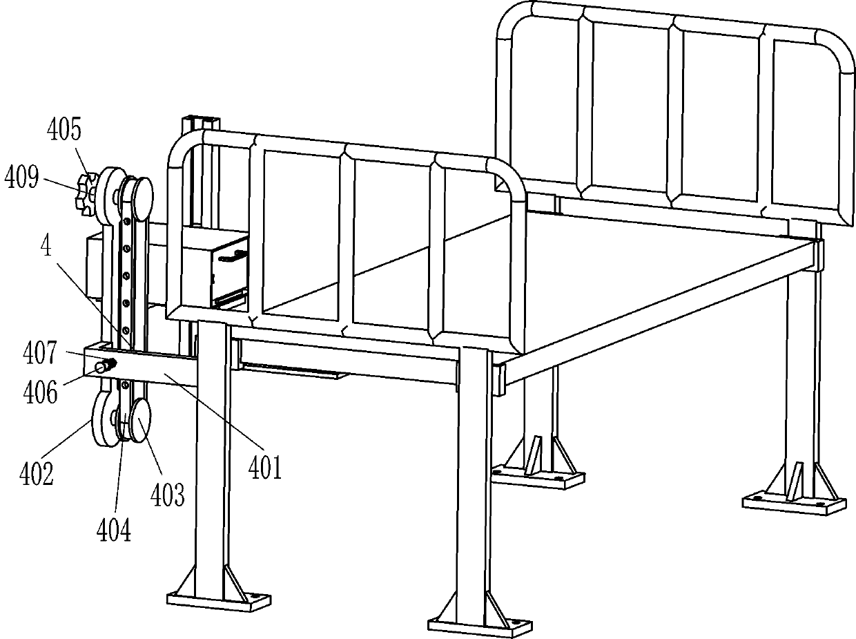 Bed convenient for patient to vomit for department of gastroenterology