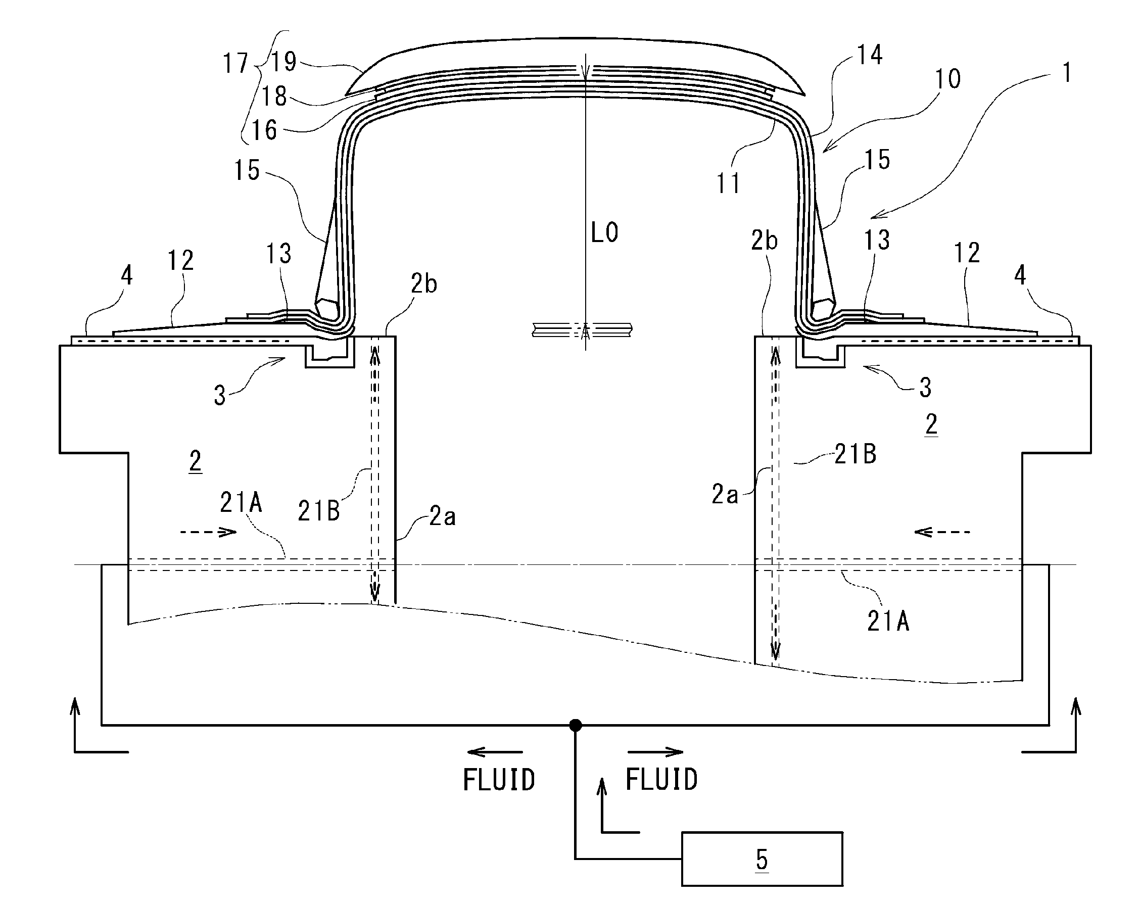 Method of manufacturing pneumatic tire, shaping device and pneumatic tire