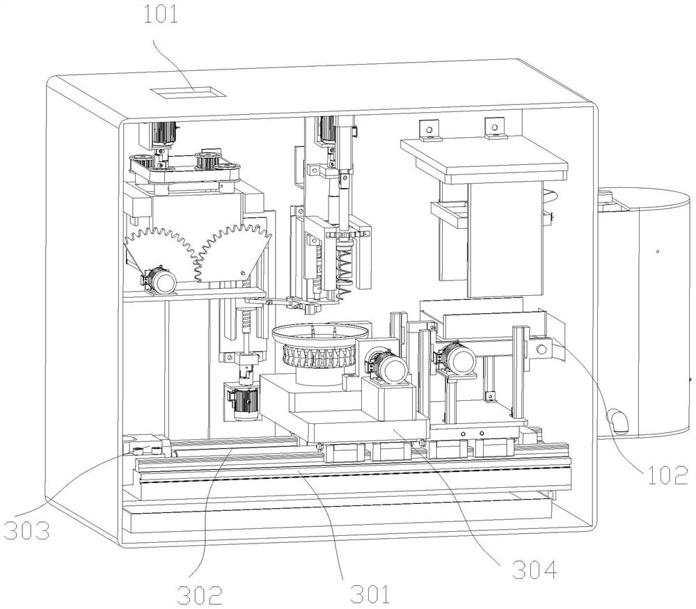 Fruit and vegetable washing, cutting and squeezing combined device