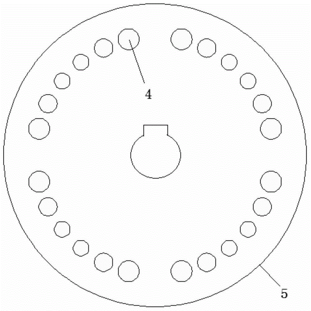 Cage brushless doubly-fed AC motor with heterogeneous rotor