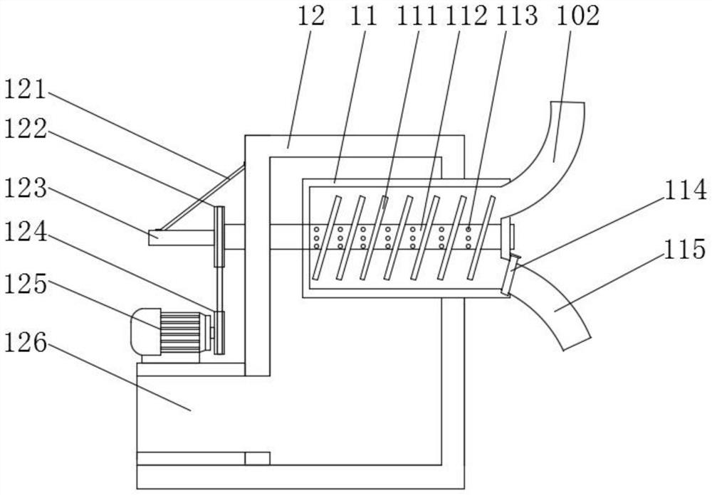 A high-efficiency deep baking process and its device