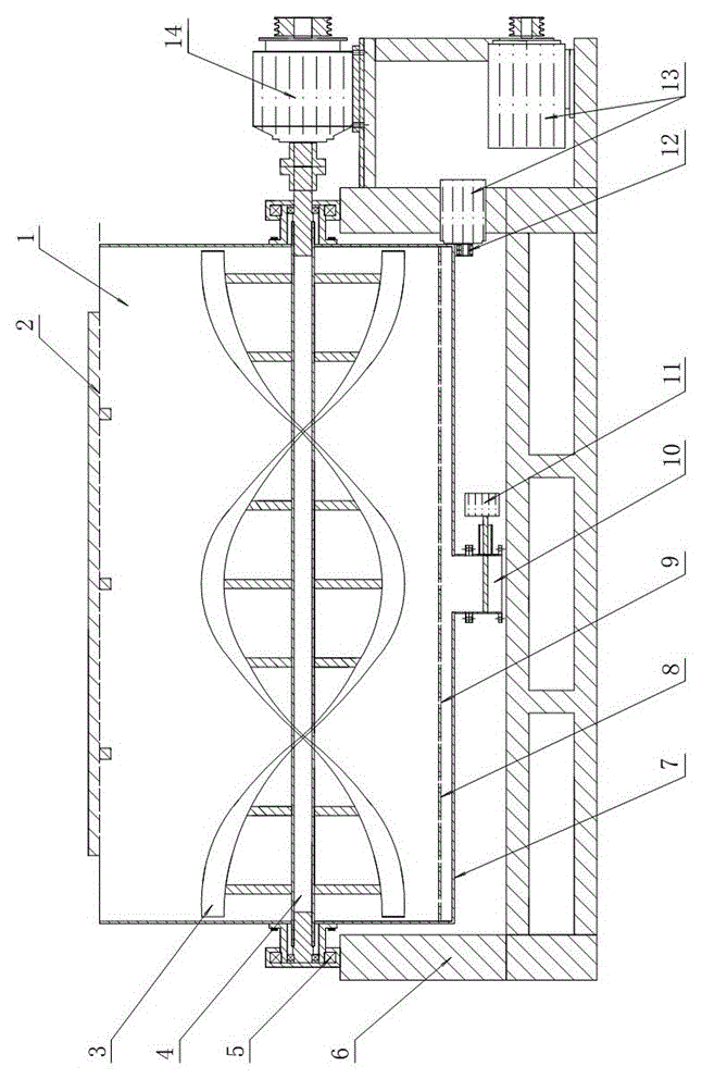 Method for washing, separating and recycling domestic garbage water and domestic garbage washing machine