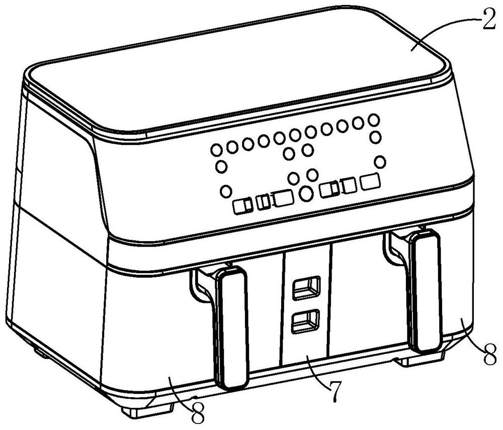 Multi-container type multifunctional air fryer