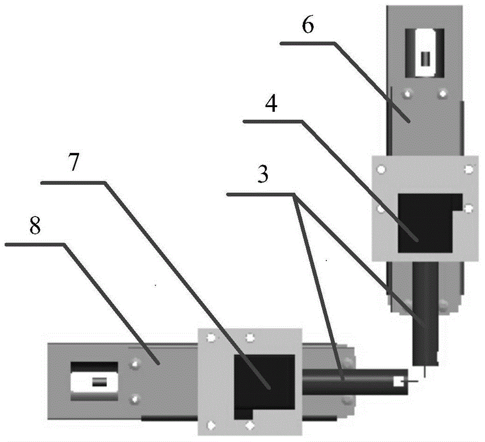 Assembly system oriented to micron-size hose and microsphere component