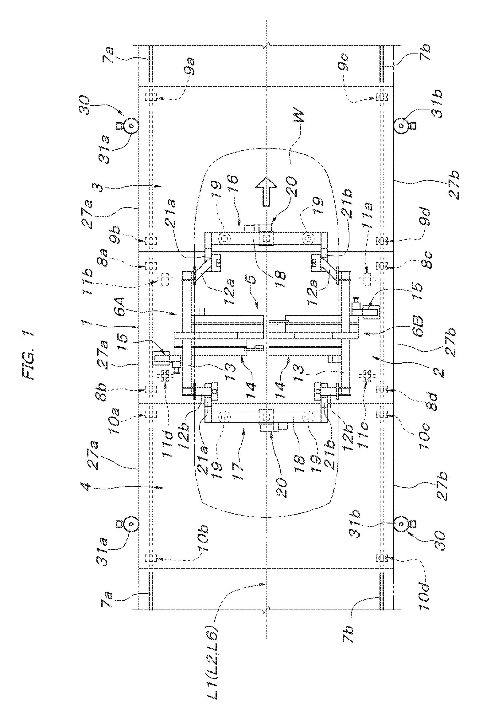 Workpiece conveyance device