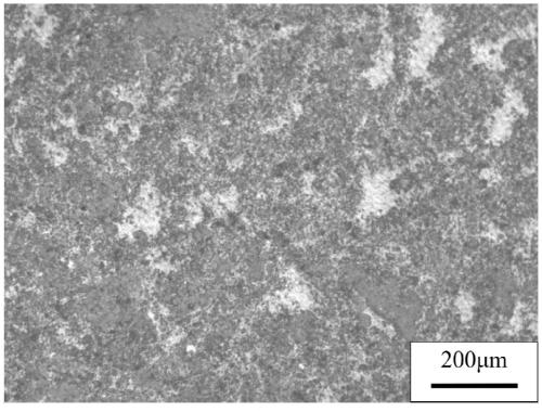 A kind of preparation method of cluster type (sicp/al)/al composite material