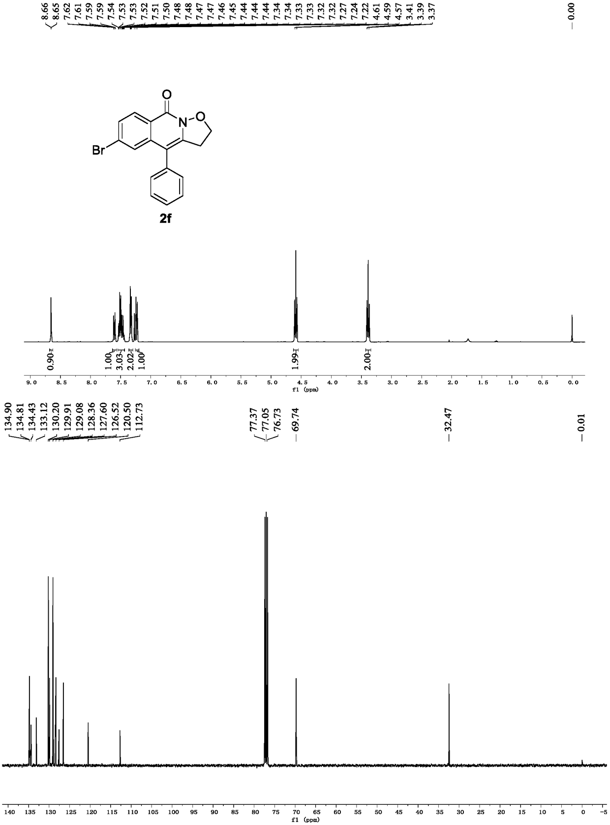 Preparation method of isoxazole and isoquinoline ketone derivative