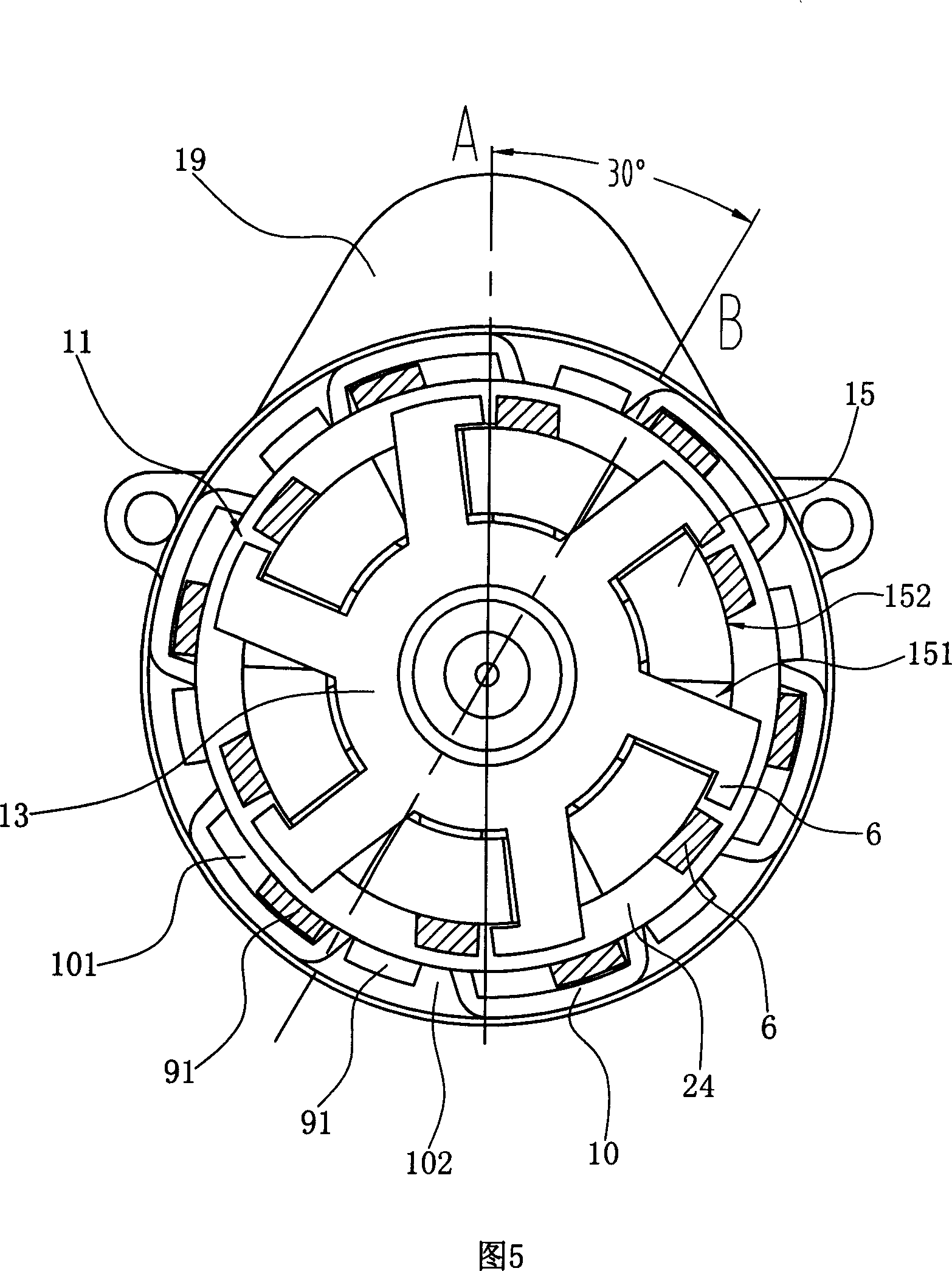 Magnetic lag synchronous motor and its making technology