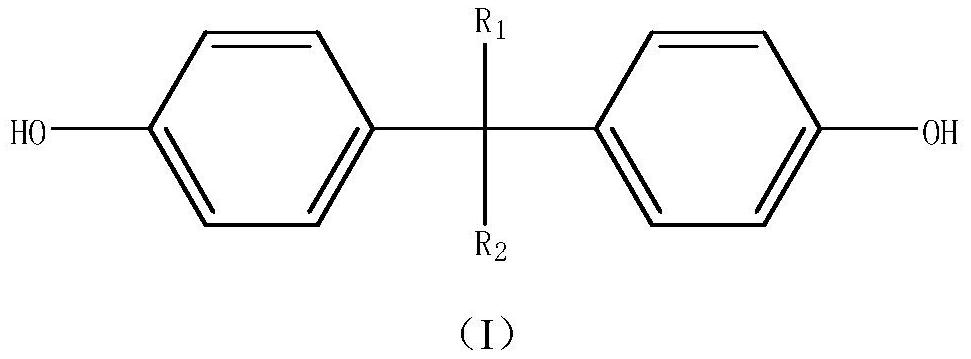 A kind of rubber composition for engineering tire tread and application