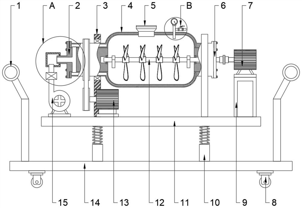 Fermentation tank used for sauce processing