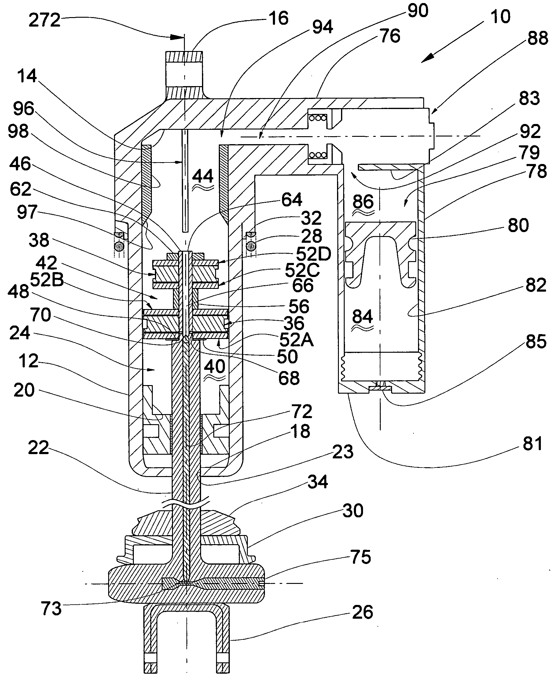 Shock absorber apparatus