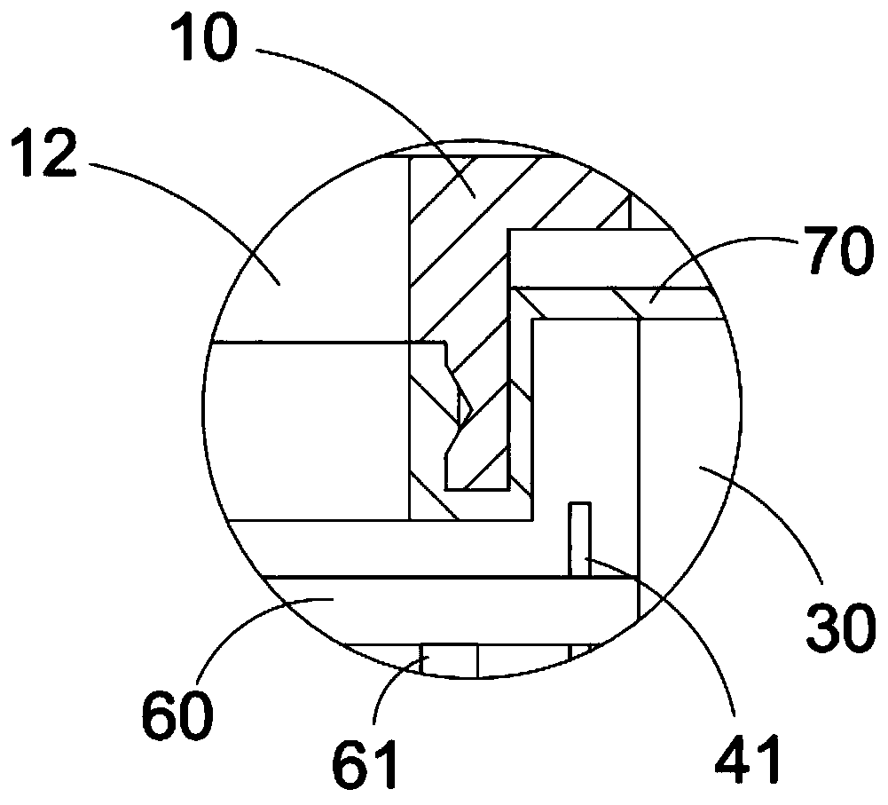 Diesel filter with oil level control function