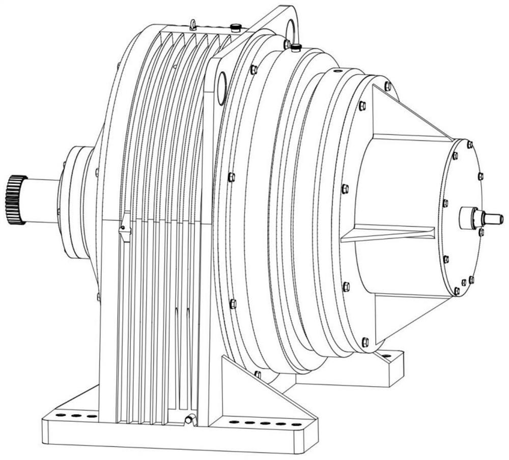 Novel wind power gear box