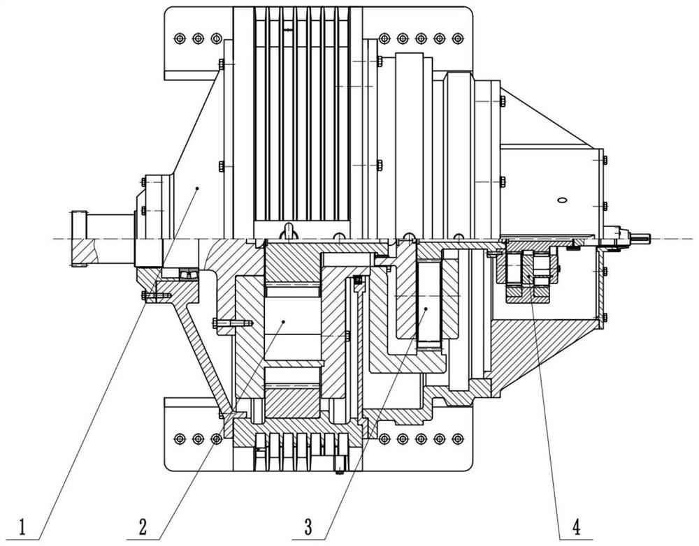 Novel wind power gear box