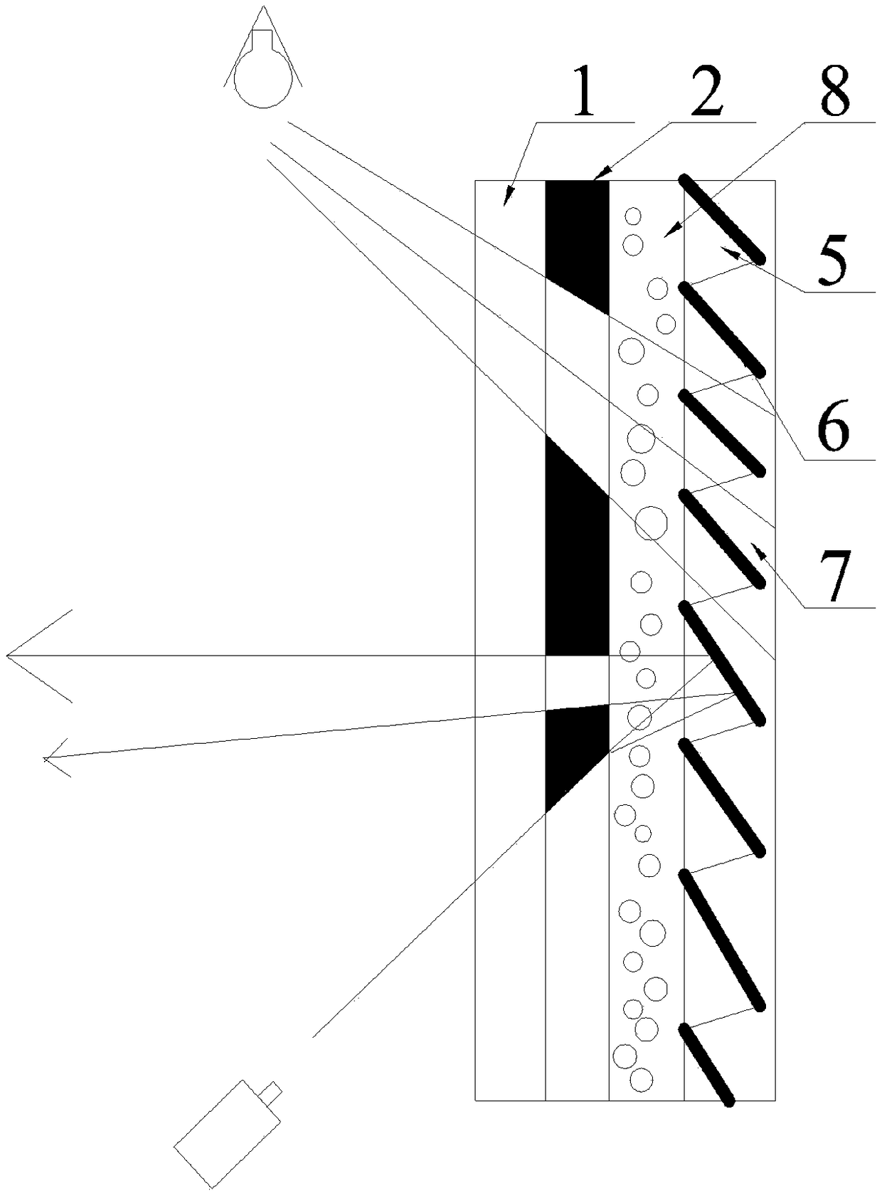 Fresnel anti-light projections screen for ultra-short-focus projection system