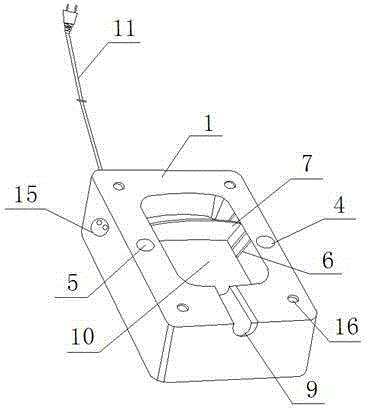 Soap molding device