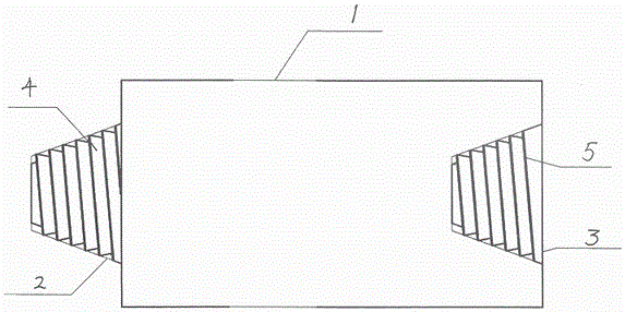 Carbon nanometer ultramicro material large carbon electrode and preparation method thereof